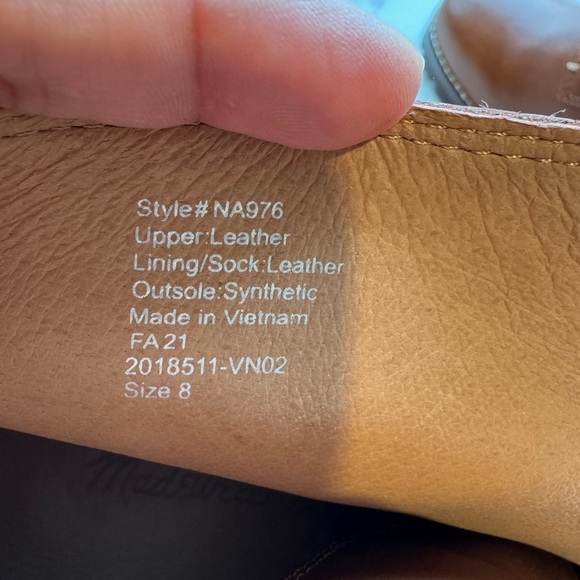 Madewell The Alyce Zip-Front Lugsole Boot - Picture 6 of 7